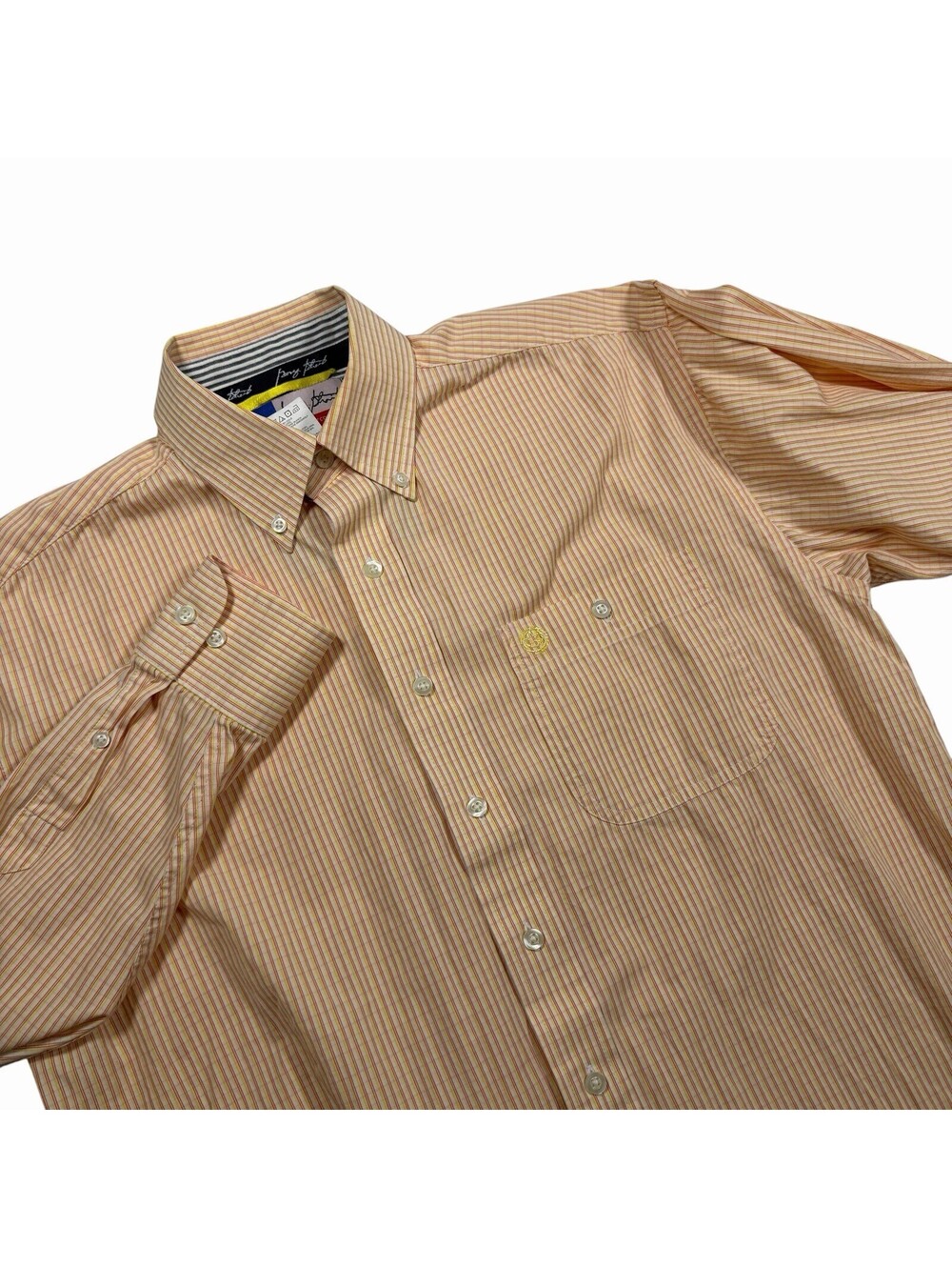 George Strait Cowboy Cut Collection By Wrangler L/S Striped Button Shirt Medium